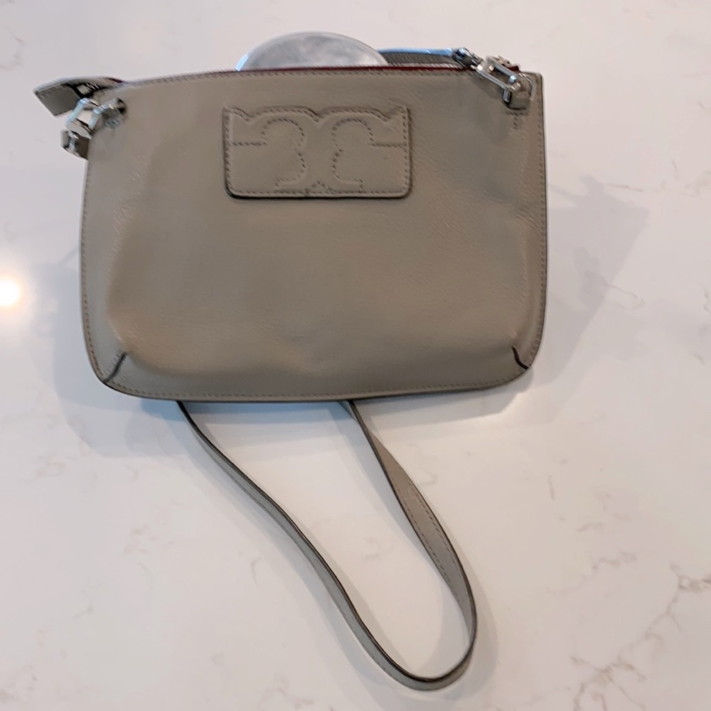 Tory Burch Mini Bag in Taupe